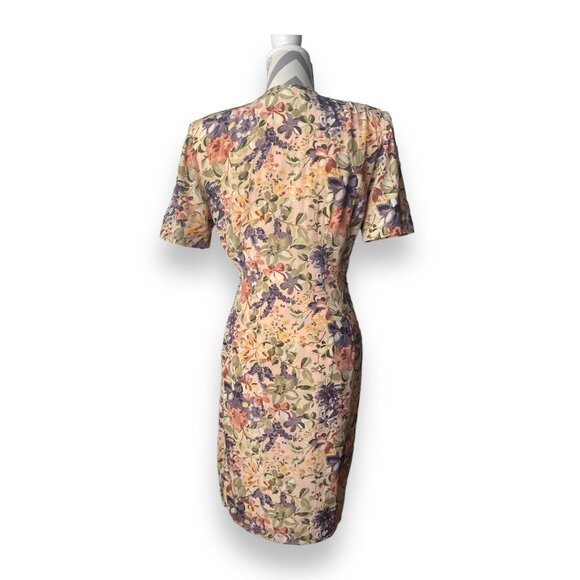 Gillian Vintage Wrap Dress Size 6 - Picture 5 of 8